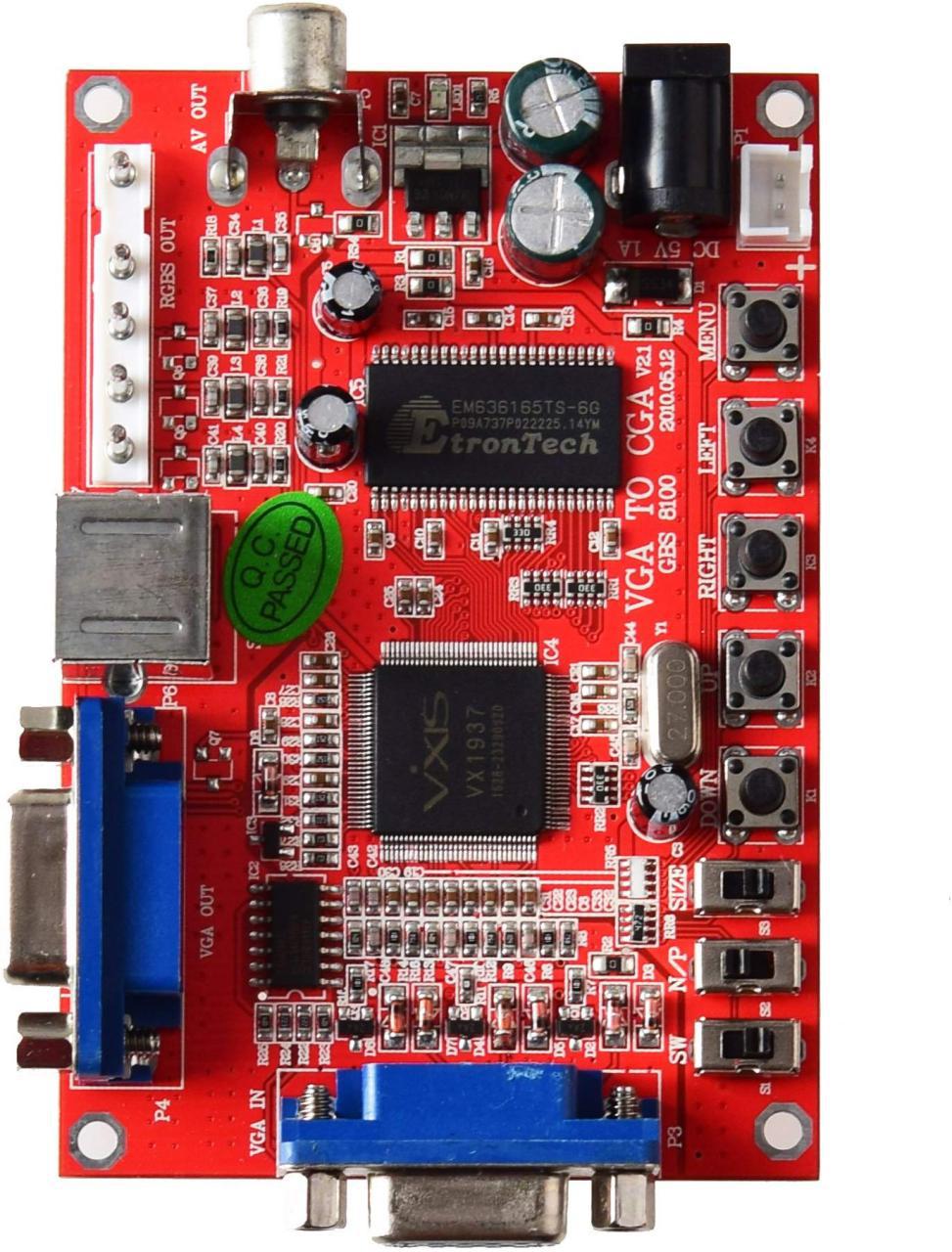 VGA TO CGA - Arcade Video Converter Board